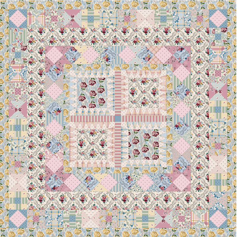 Forget-me-not Rose Free PDF Pattern