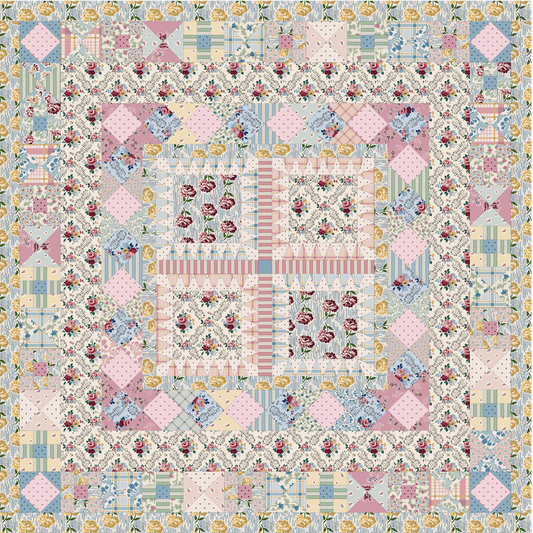 Forget-me-not Rose Free PDF Pattern