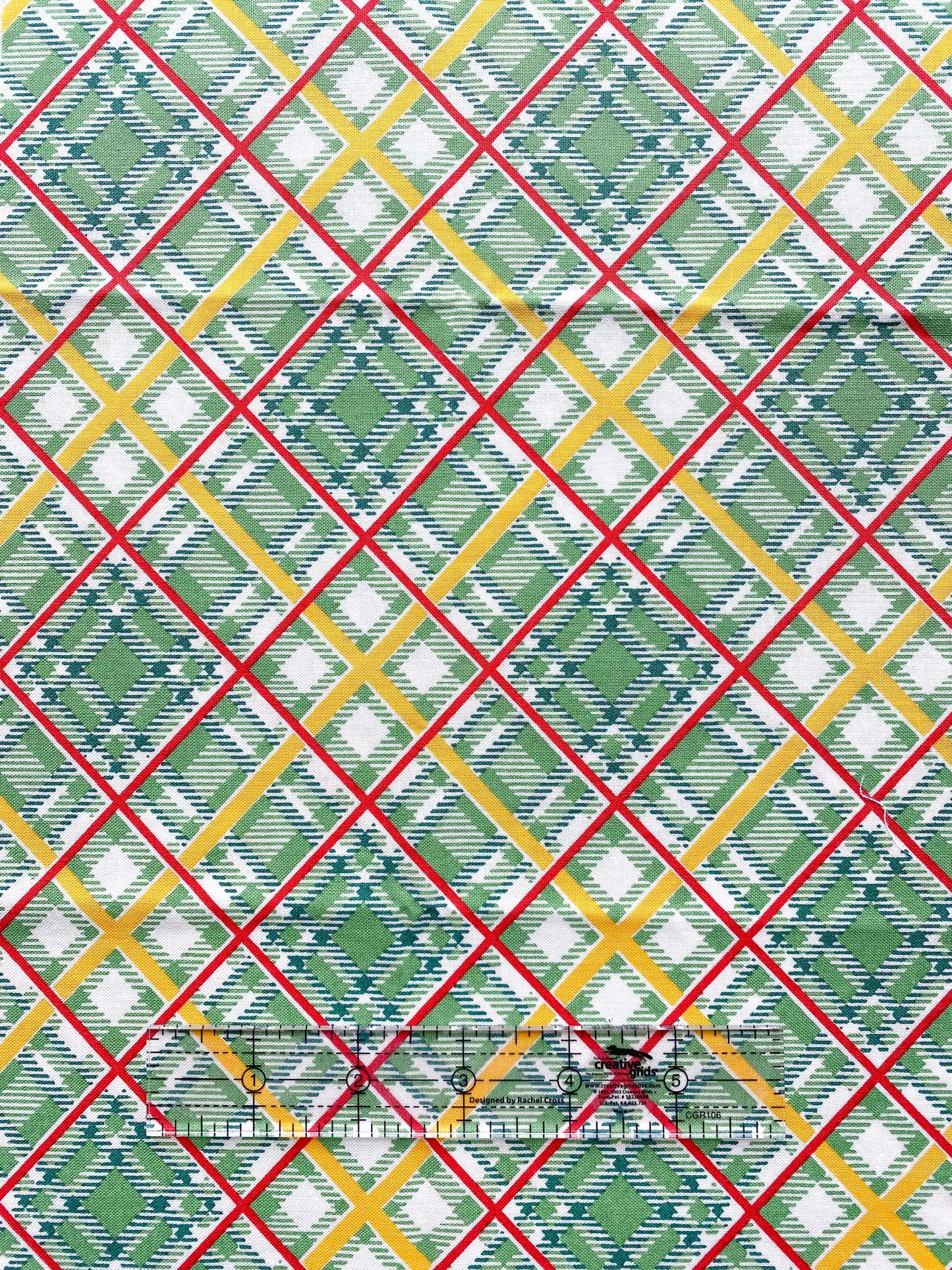 Green Cross Hatch