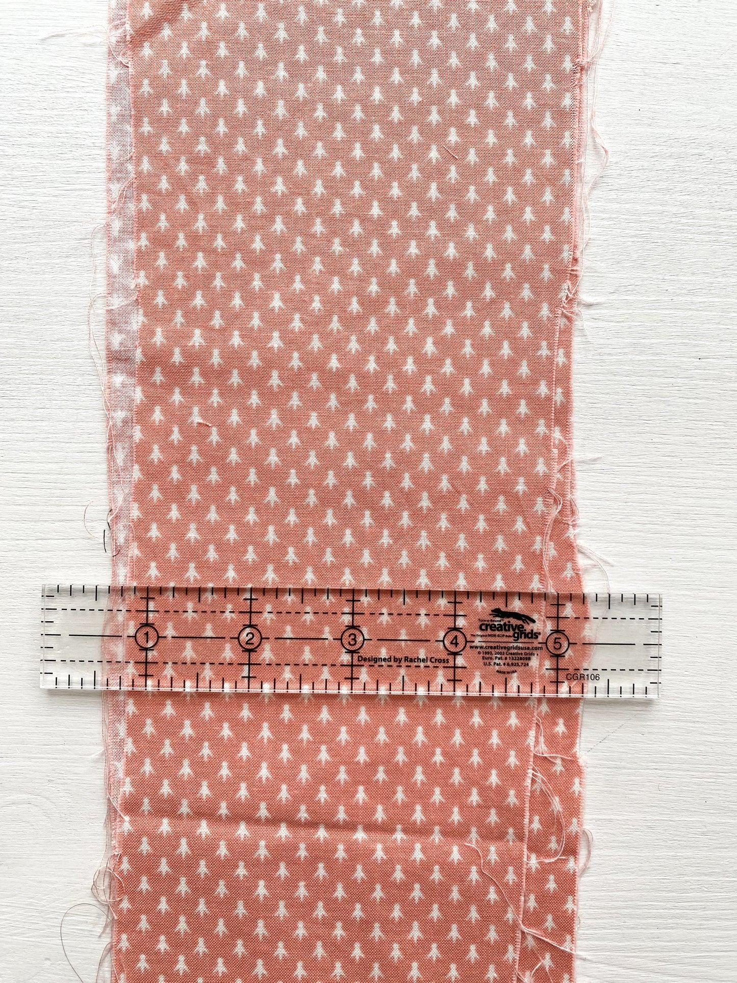 Scrappy Peach Lucello Fabric