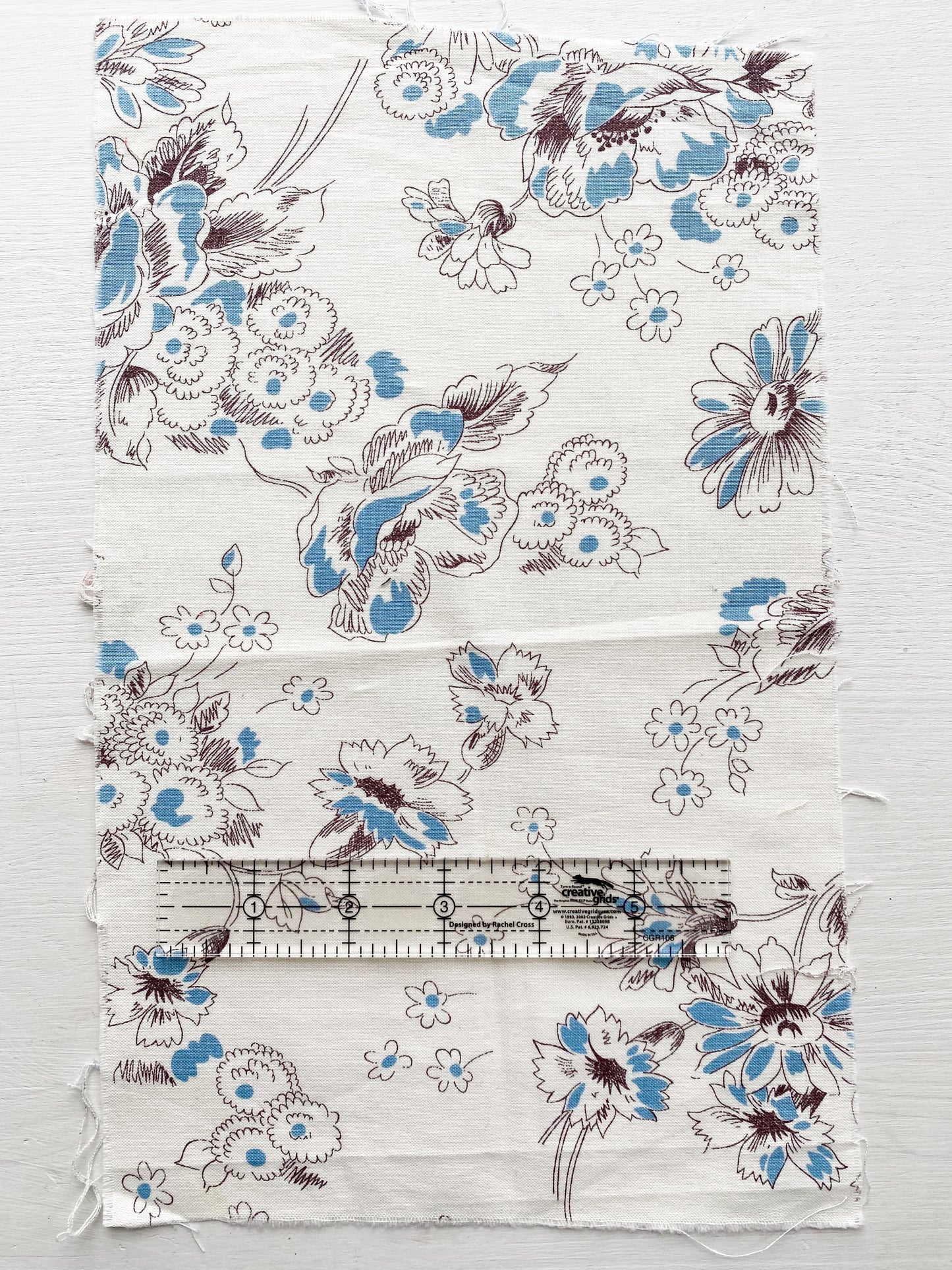 Floral on Cream