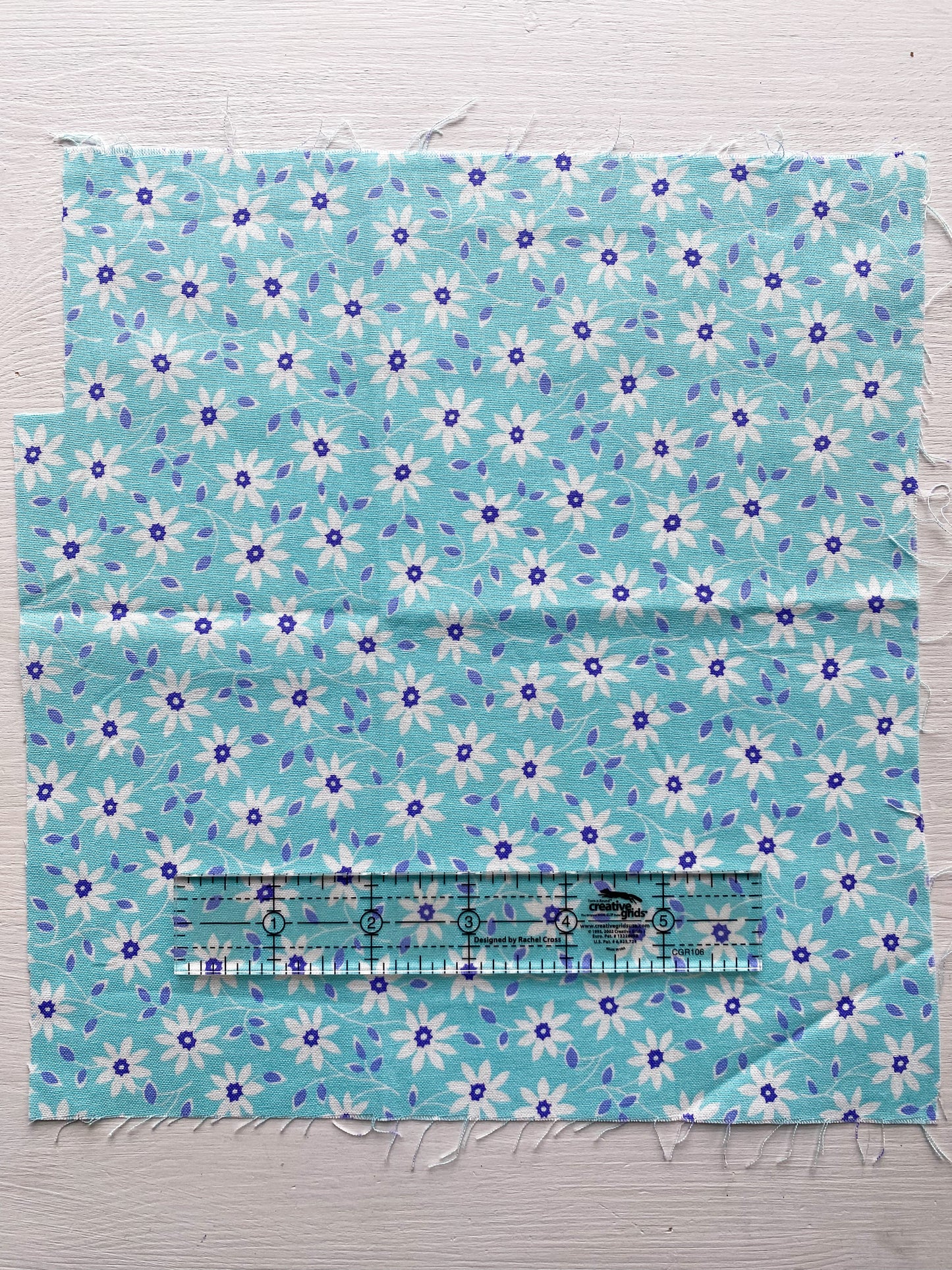 Aqua Floral