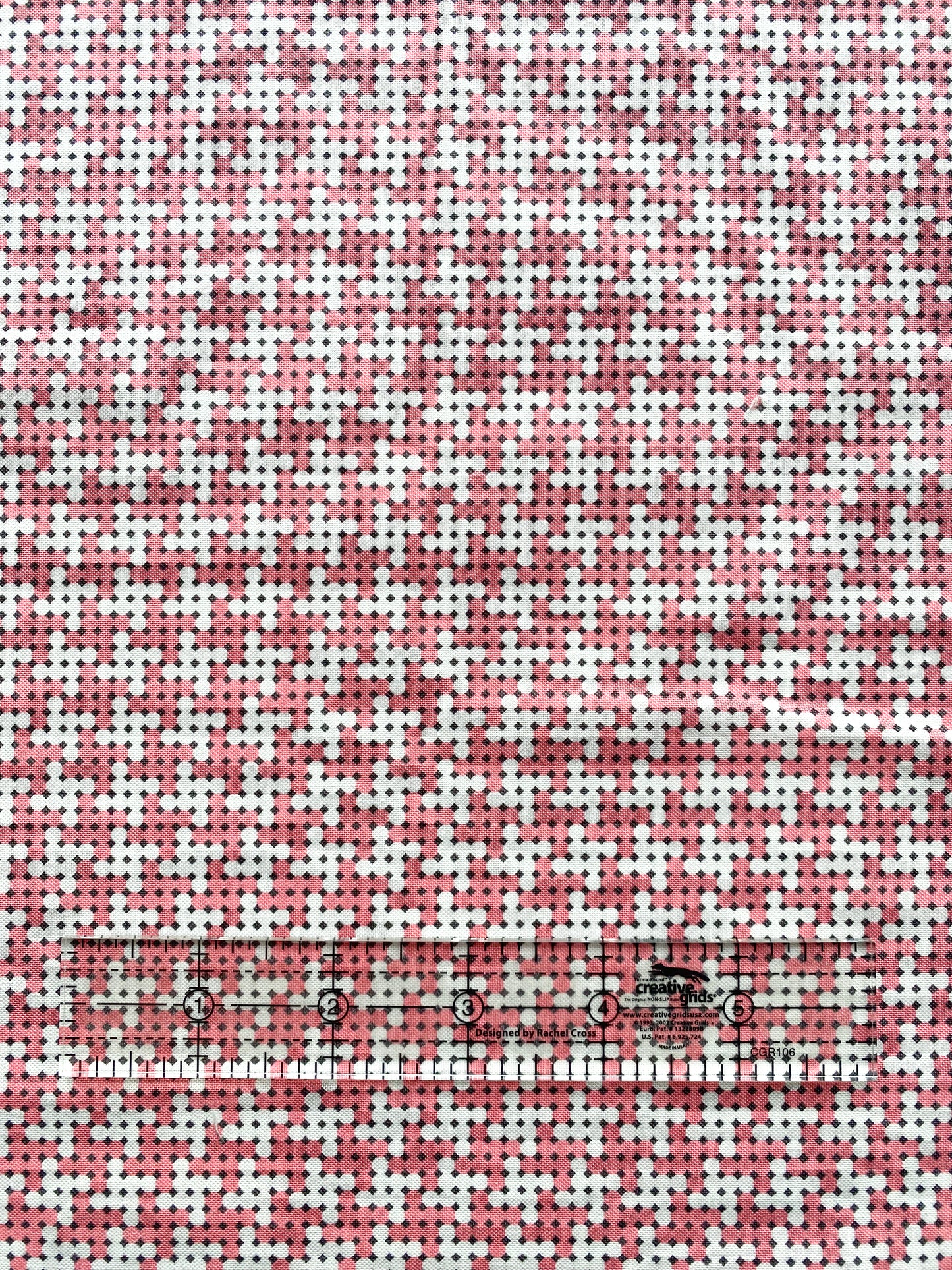 Pink and White dots