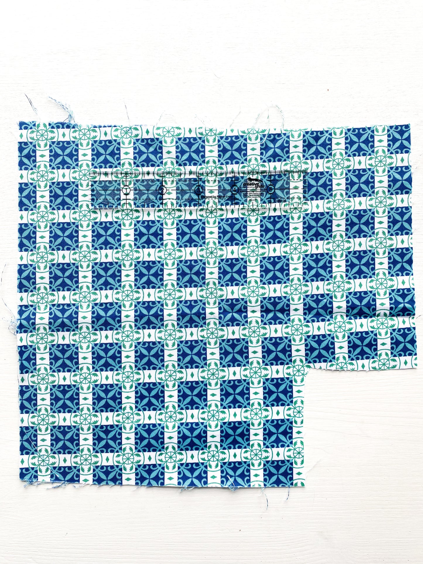 Blue and Green Pattern