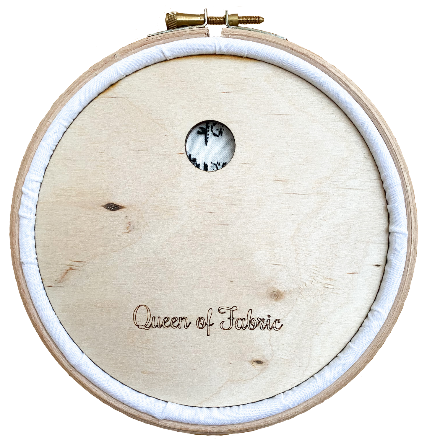 6" Embroidery Hoop Backer