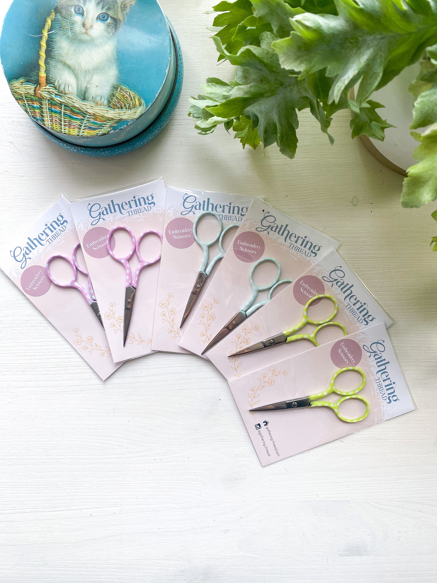 Spotty Embroidery Scissors