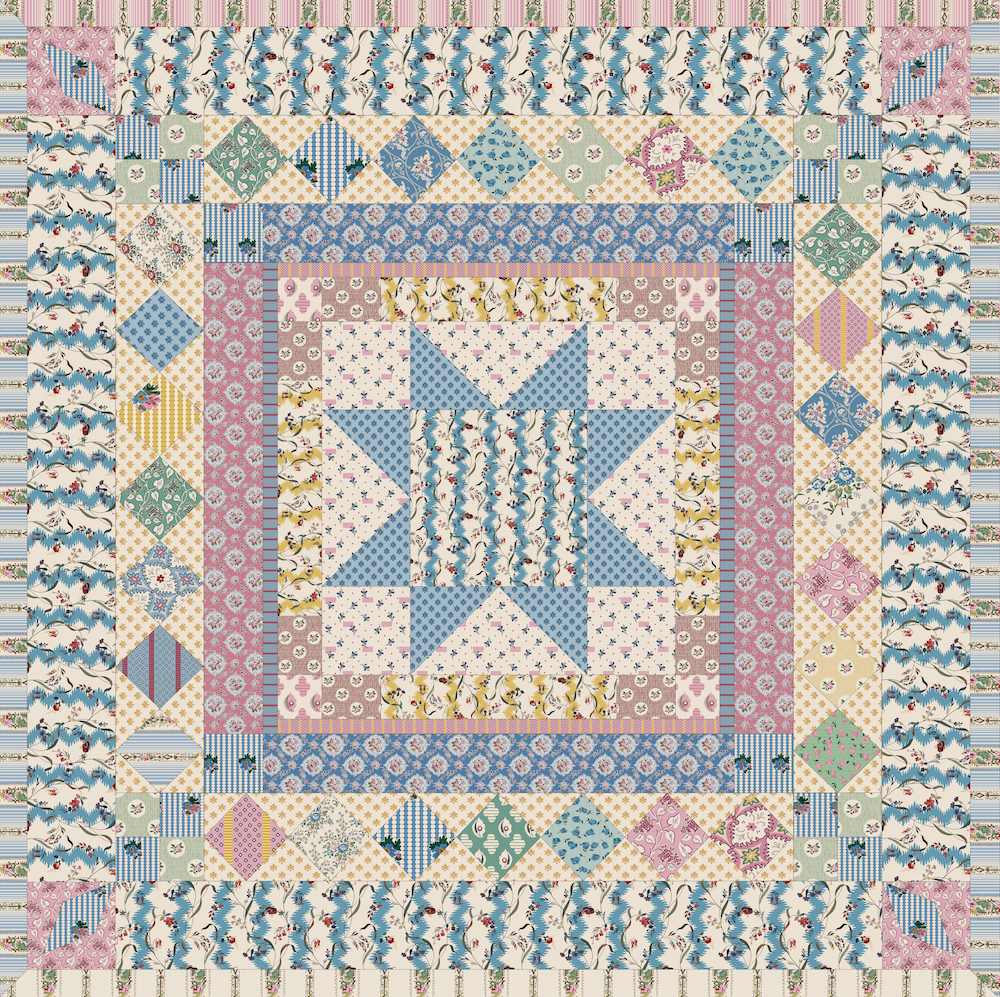 Heritage Garden Free PDF Pattern – Gathering Thread