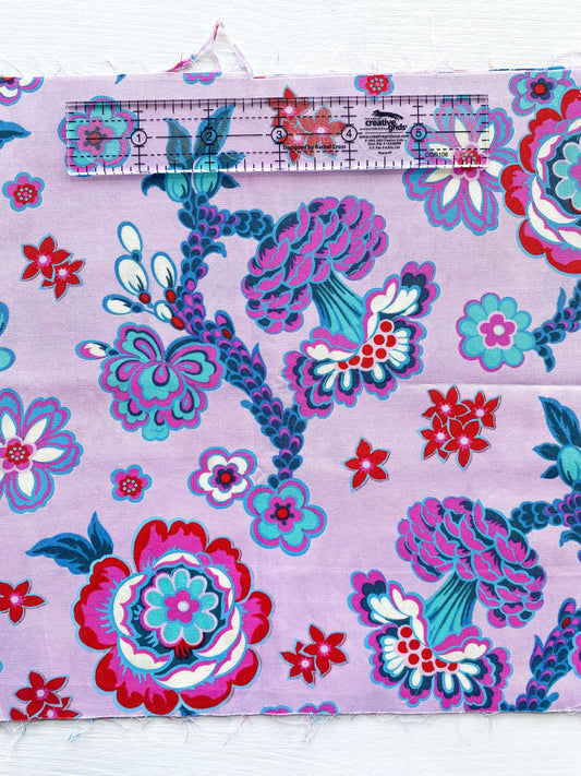 Large Mauve Floral