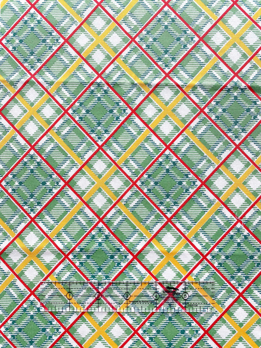 Green Cross Hatch
