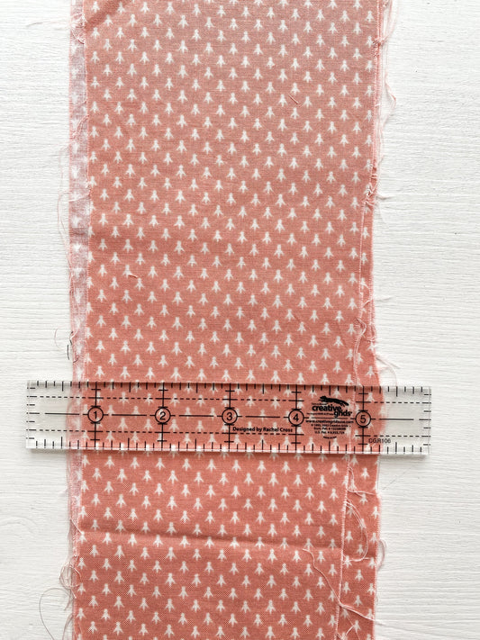 Scrappy Peach Lucello Fabric