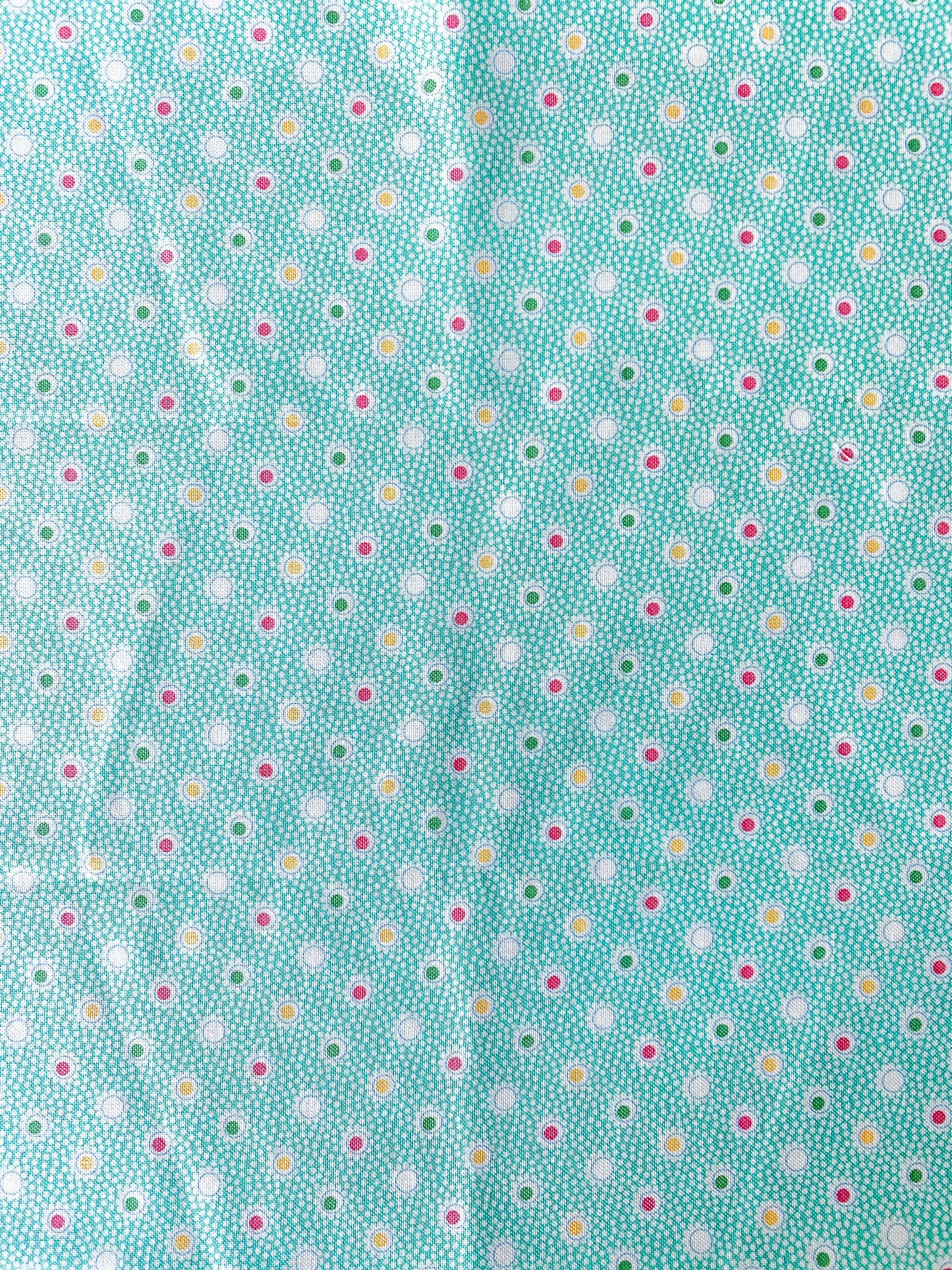 Colourful Bubbles on Anqua/Green