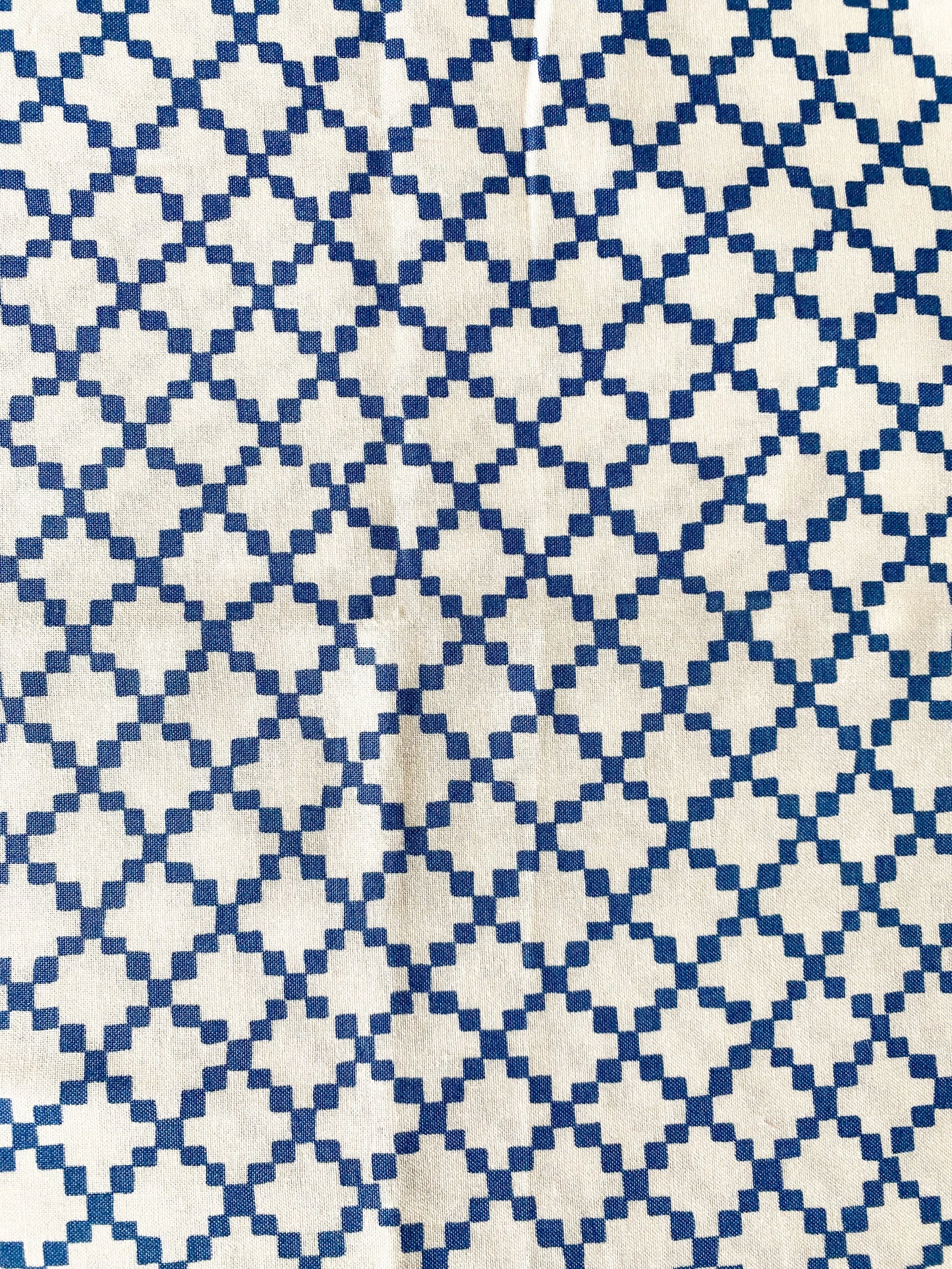 Blue Geometric Squares