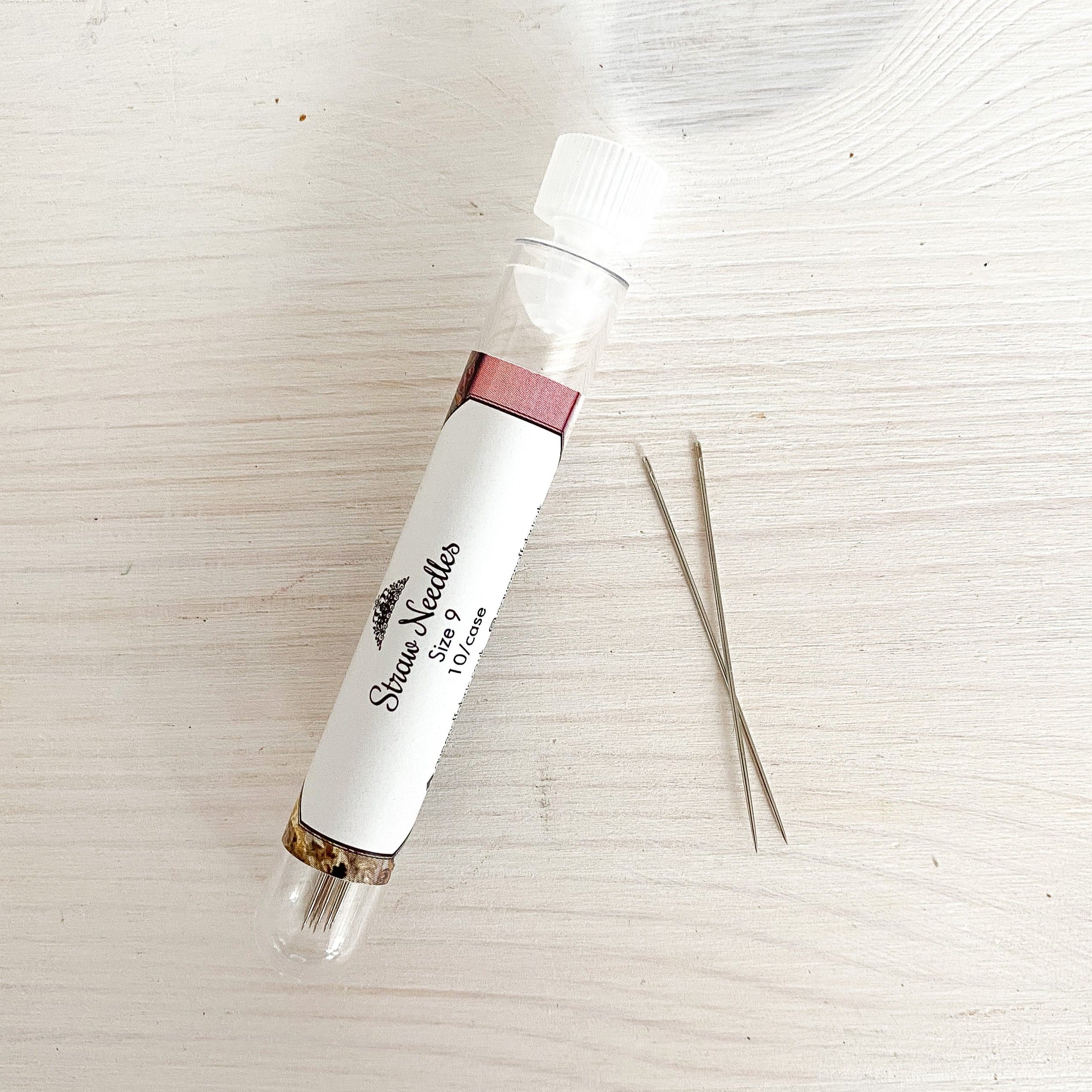 Queen of Fabric Straw Needles – Gathering Thread